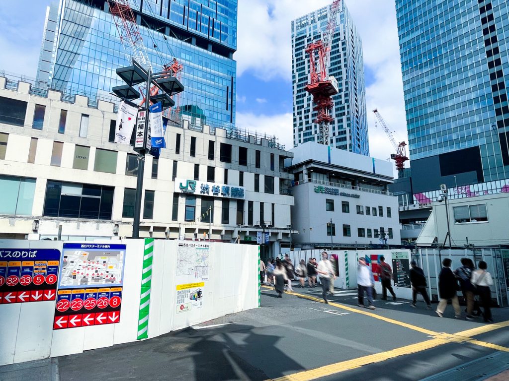 渋谷駅周辺（2024年4月撮影）